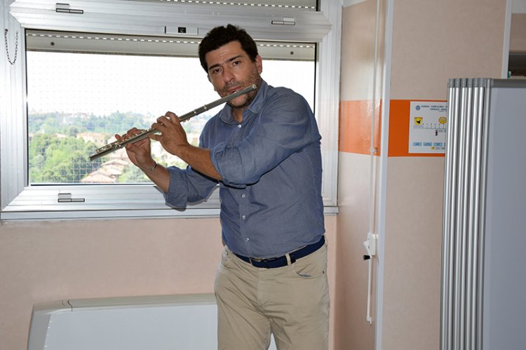 Antonio Batelli, Flautista