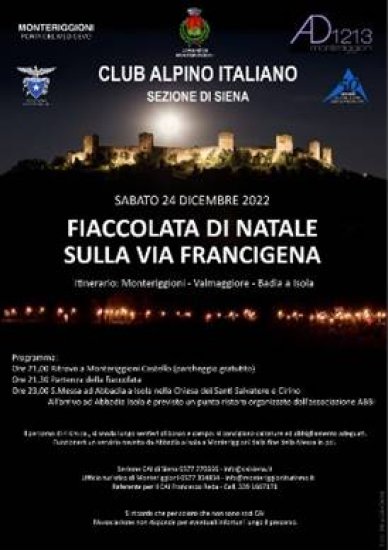 Fiaccolata di Natale Monteriggioni