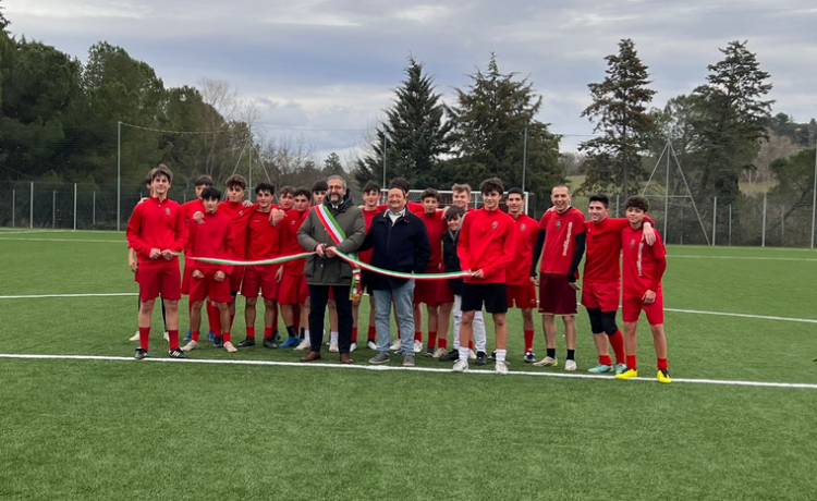 Frosini - Taglio campo sportivo Uopini