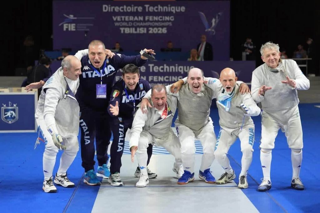 CUS SIENA, FABIO MIRALDI SI CONFERMA CAMPIONE DEL MONDO NEL FIORETTO