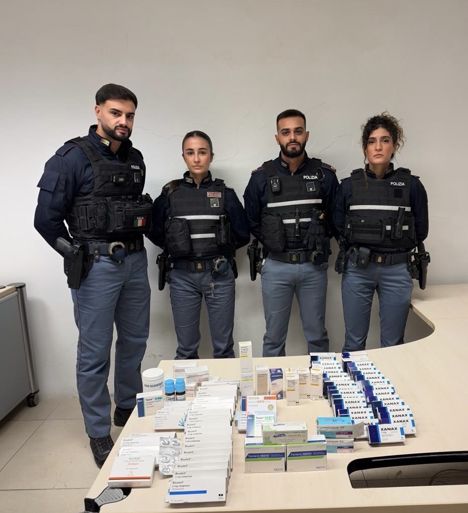 SIENA, 22ENNE ARRESTATO CON FENTANIL E PSICOFARMACI: SEQUESTRATE 81 CONFEZIONI