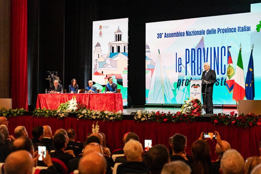 ASSEMBLEA UPI, CARLETTI: "PROVINCE ESSENZIALI PER LA COESIONE DEI TERRITORI"