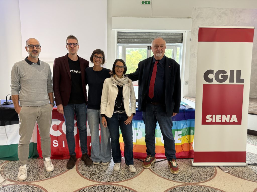 CGIL SIENA, BIAGIANTI E CASSANELLI ELETTI NELLA NUOVA SEGRETERIA CONFEDERALE